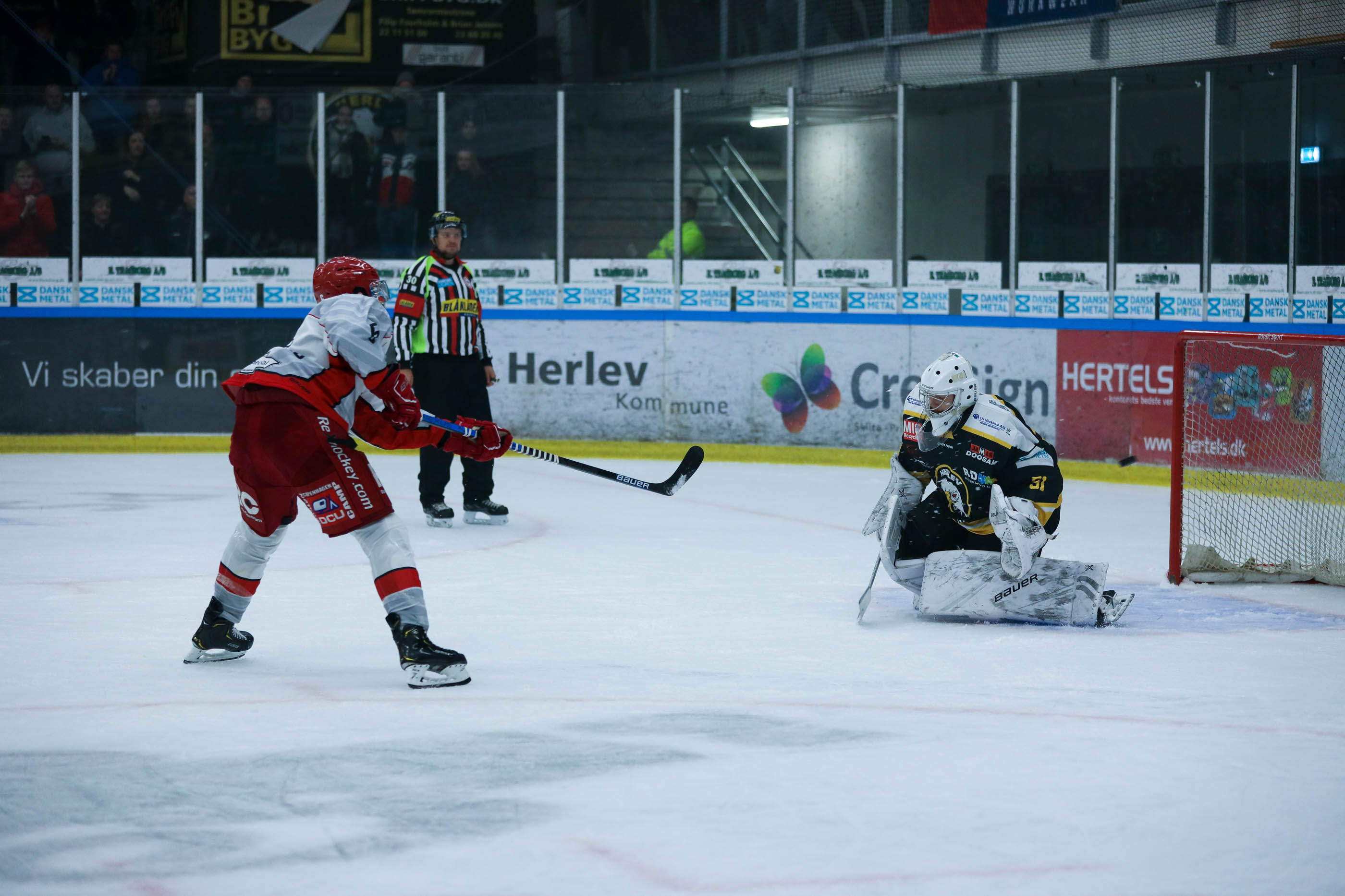 Nick Crawford afgjorde kampen sidst Tyrene spillede i Herlev // Foto: Steen M.