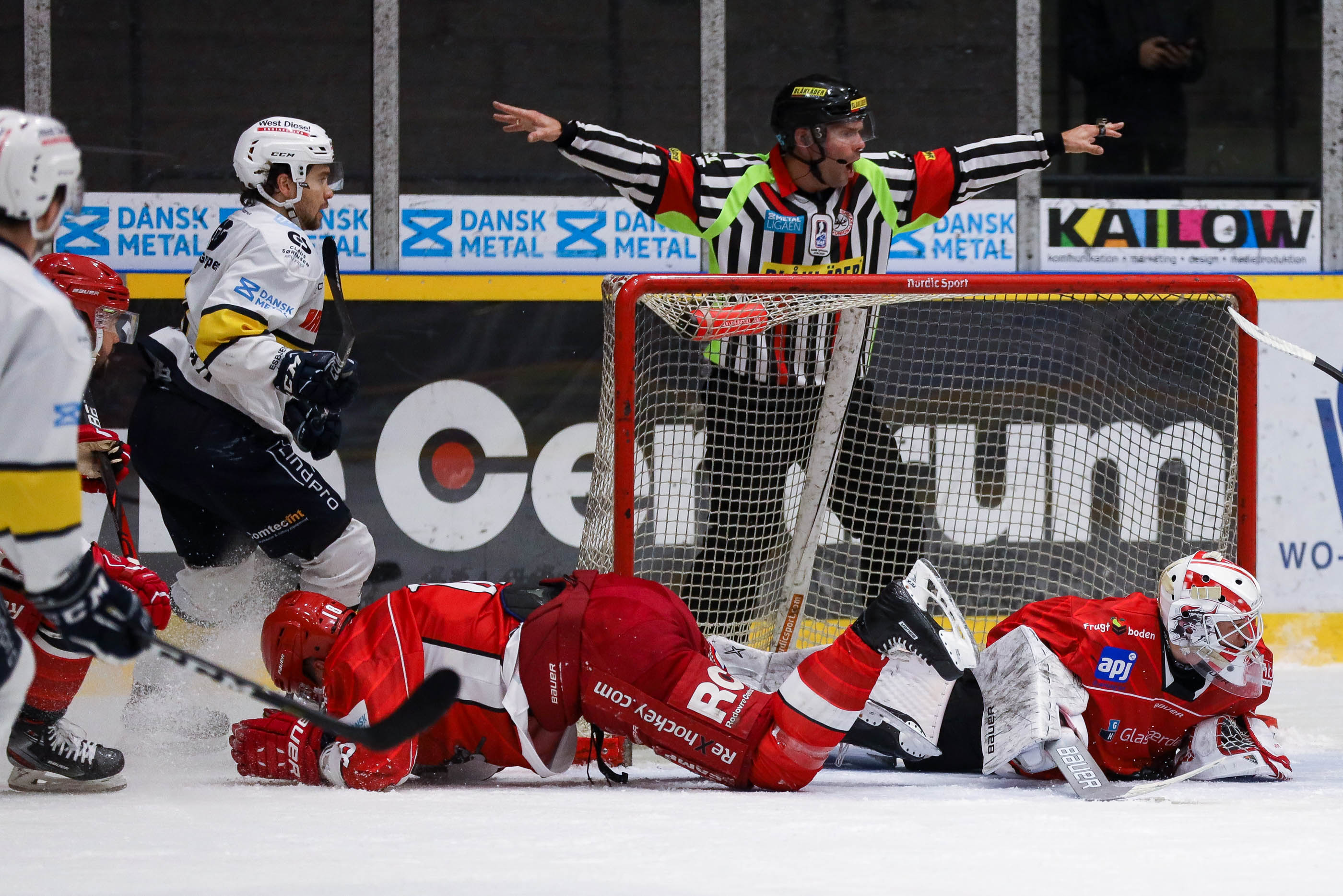 Stærkt spil i de bageste geleder var medvirkende til sejren // Foto: Steen M.
